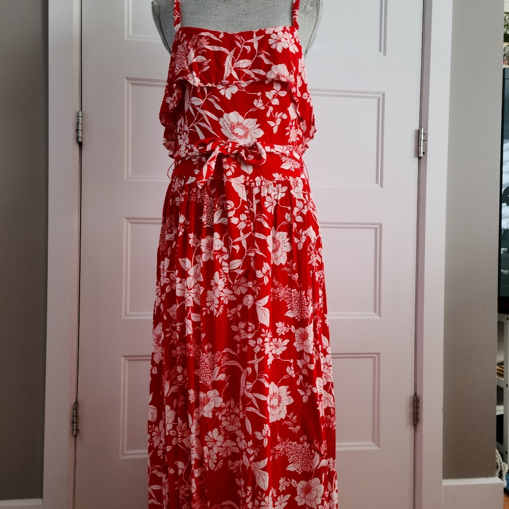Maxi floral dress